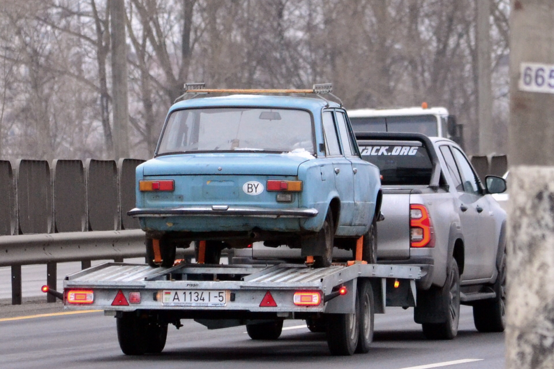 A 1134 I-5, Fisso Clyde 