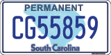 South Carolina, Permanent (AB12345)