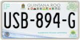 Quintana Roo, Cars (AAA-000-A)