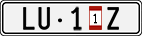 License plate of Switzerland, Vehicles w/o paid duty (with 