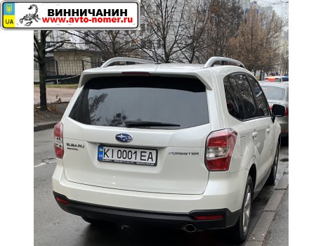 KI 0001 EA, Subaru Forester