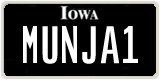 Iowa, Vanity Plates
