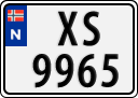 License plate of Norway, Trailers, motorcycles, special vehicles