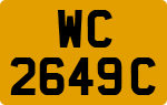 License plate of Singapore, Special vehicles