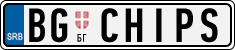 License plate of Serbia, Vanity Plates