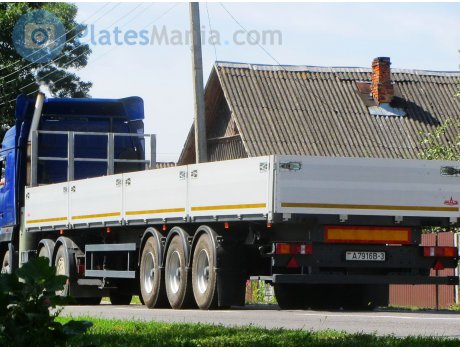 A 7916 B-3, MAZ 9758