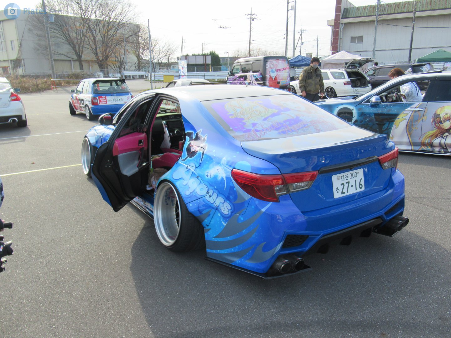 熊谷 300 る 2716, Toyota Mark X 2nd gen (GRX130), 1st facelift, 2012–2016