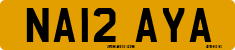 License plate of the United Kingdom, 2001 year system