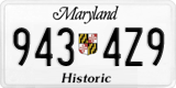 Maryland, Historic (123-456)