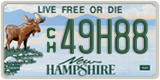 New Hampshire, Moose (XXXXX)