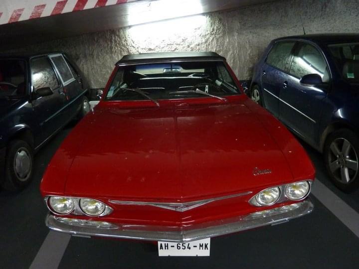 AH-654-MK, Chevrolet Corvair 2nd gen 4-door Hardtop (39; Z-body), 1964–1967