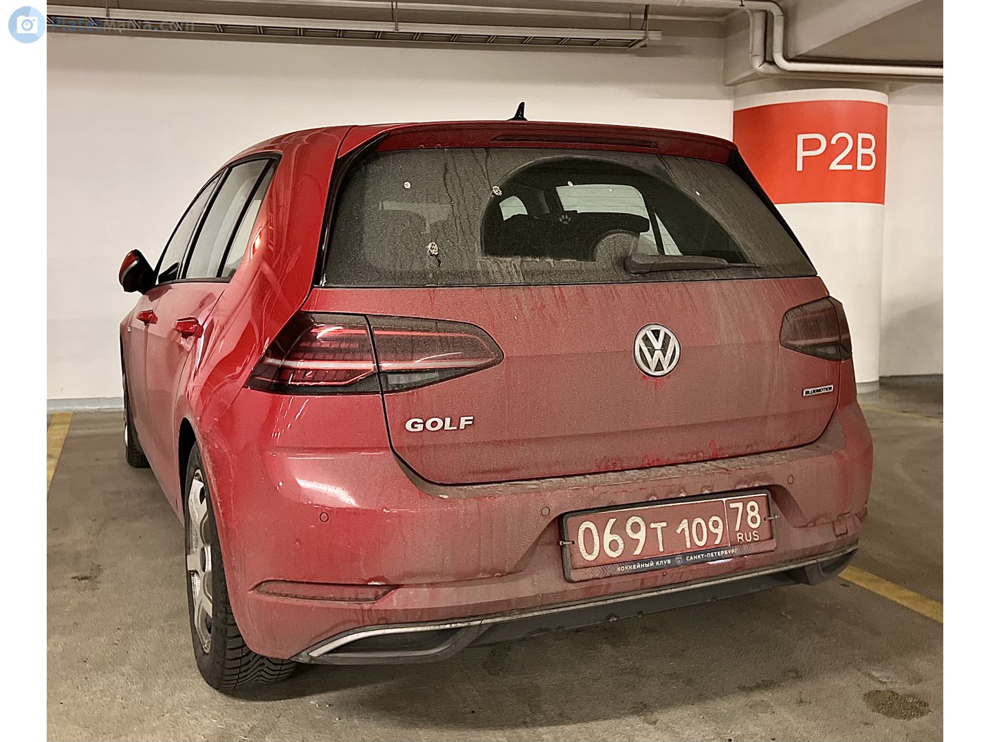 069 T 109 78, Volkswagen Golf 7th gen 5-door Hatch (5G), 2012–2017