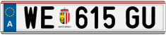 License plate of Austria, Regular plates