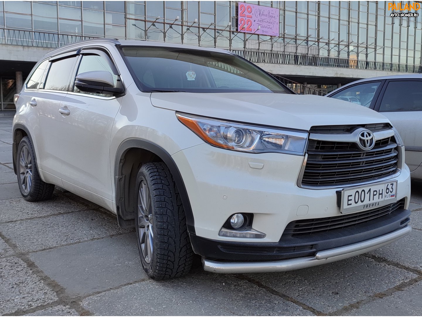 е 001 рн 63, Toyota Highlander 3rd gen (XU50), 2013–2016