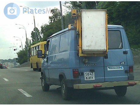 5843 КИУ, Peugeot J5
