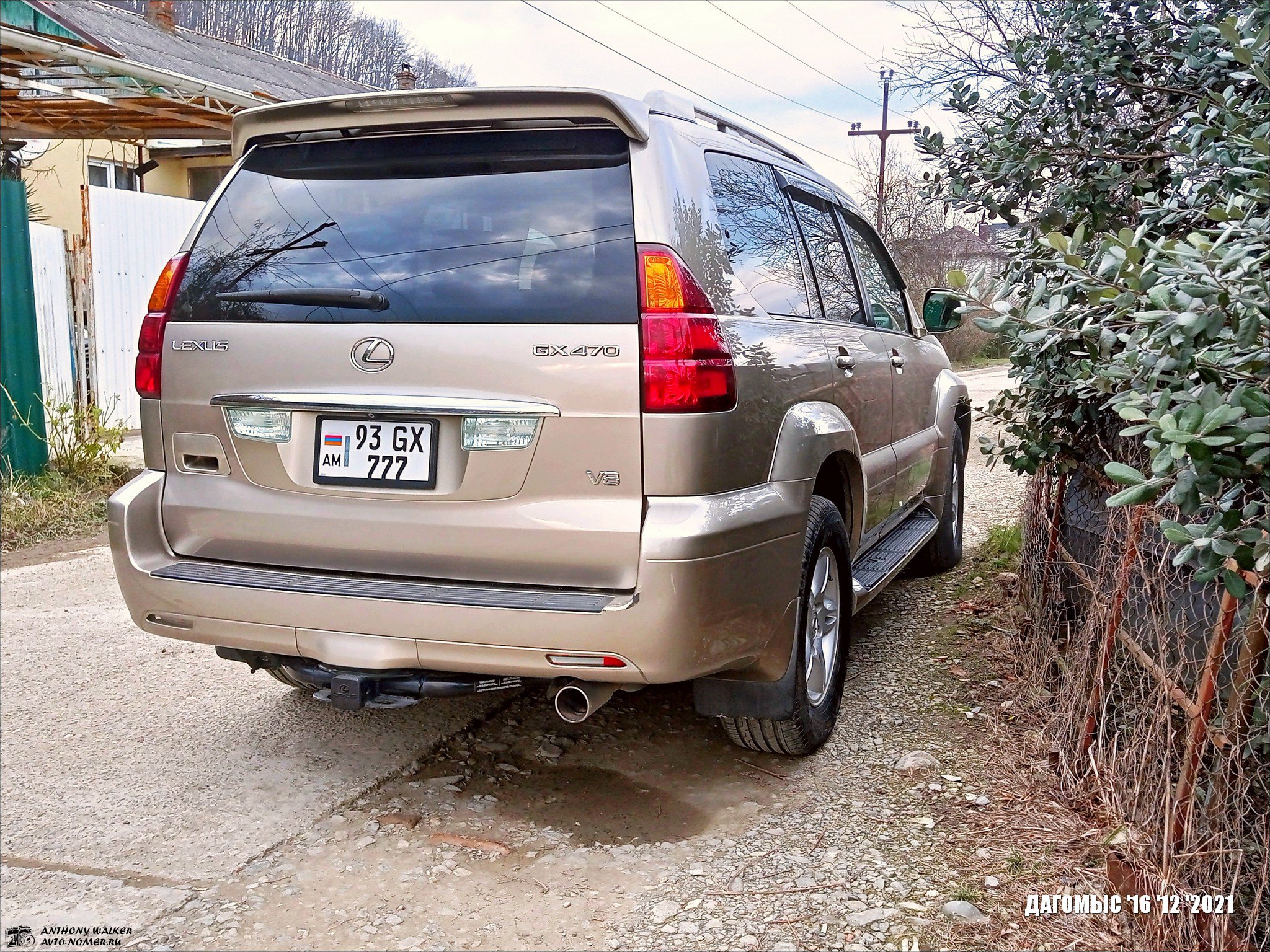 93 GX 777, Lexus GX 1st gen (J120), 2002–2009