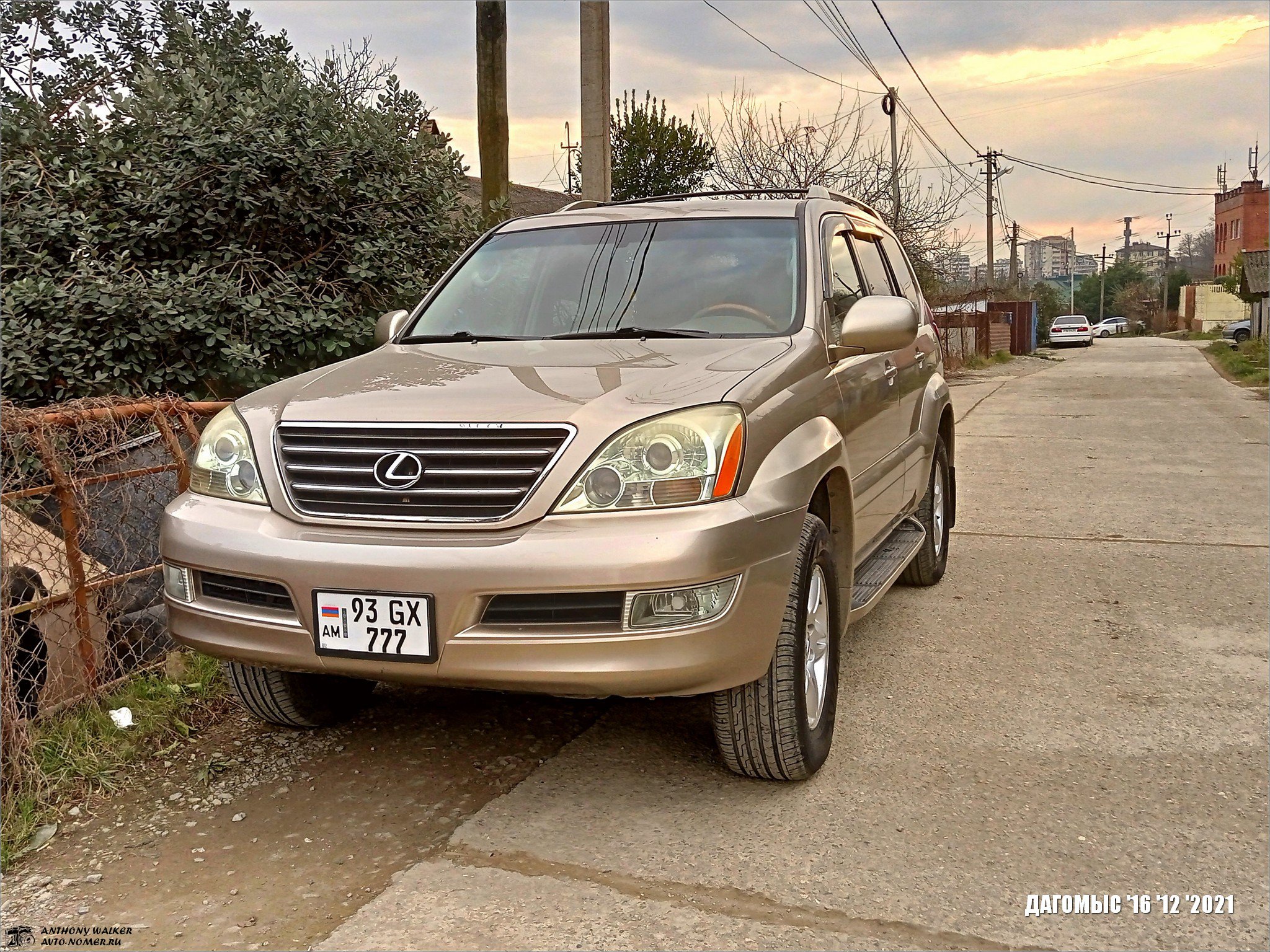 93 GX 777, Lexus GX 1st gen (J120), 2002–2009