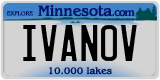 Minnesota, Vanity Plates
