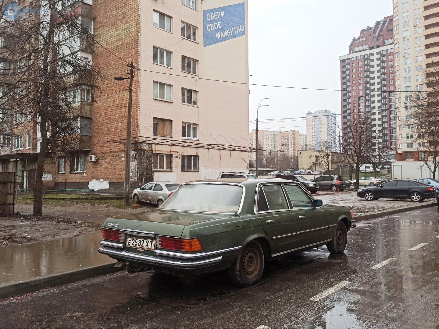 е 2582 ХТ, Mercedes-Benz S-Klasse 3rd gen (W116/V116), 1972–1980