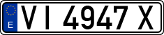 License plates of Spain, 1971 year series