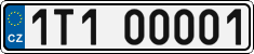 License plate of the Czech Republic, Vanity Plates