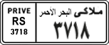 License plate of Egypt, Cars (1999)