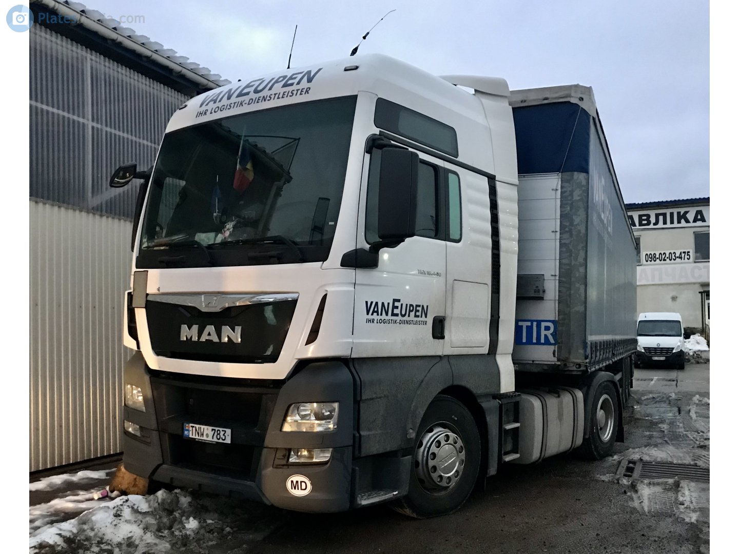 TNW 783, MAN TGX 1st gen, facelift, 2012–2020