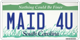 South Carolina, Vanity Plates