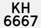License plate of Norway, Trailers, motorcycles, special vehicles