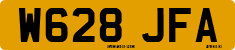 License plate of the United Kingdom, 1983 year system
