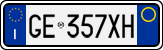 License plate of Italy, Cars (1994 year series)