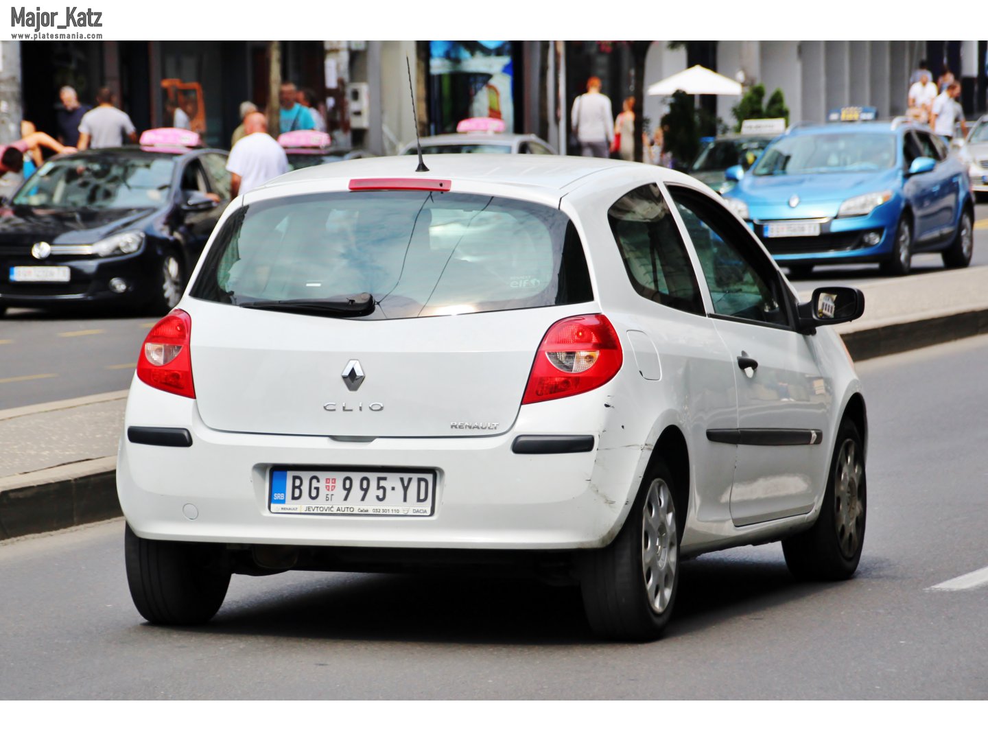 BG 995-YD, Renault Clio 3rd gen 3-door Hatch (C85), 2005–2009