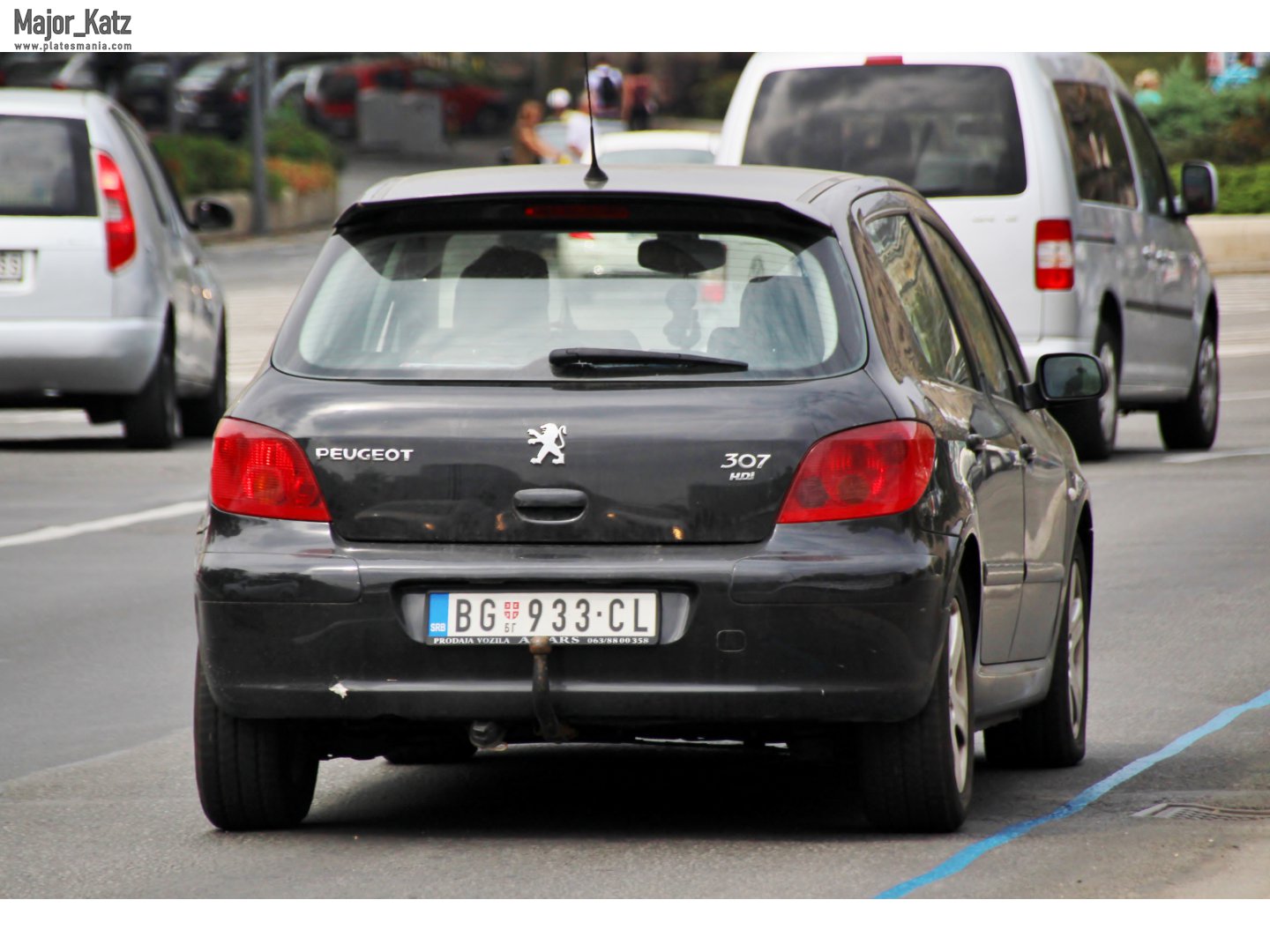 BG 933-CL, Peugeot 307 1st gen 5-door Hatch (T5/T6), 2001–2008 (–2011 for LATAM- and –2014 for CN-market)