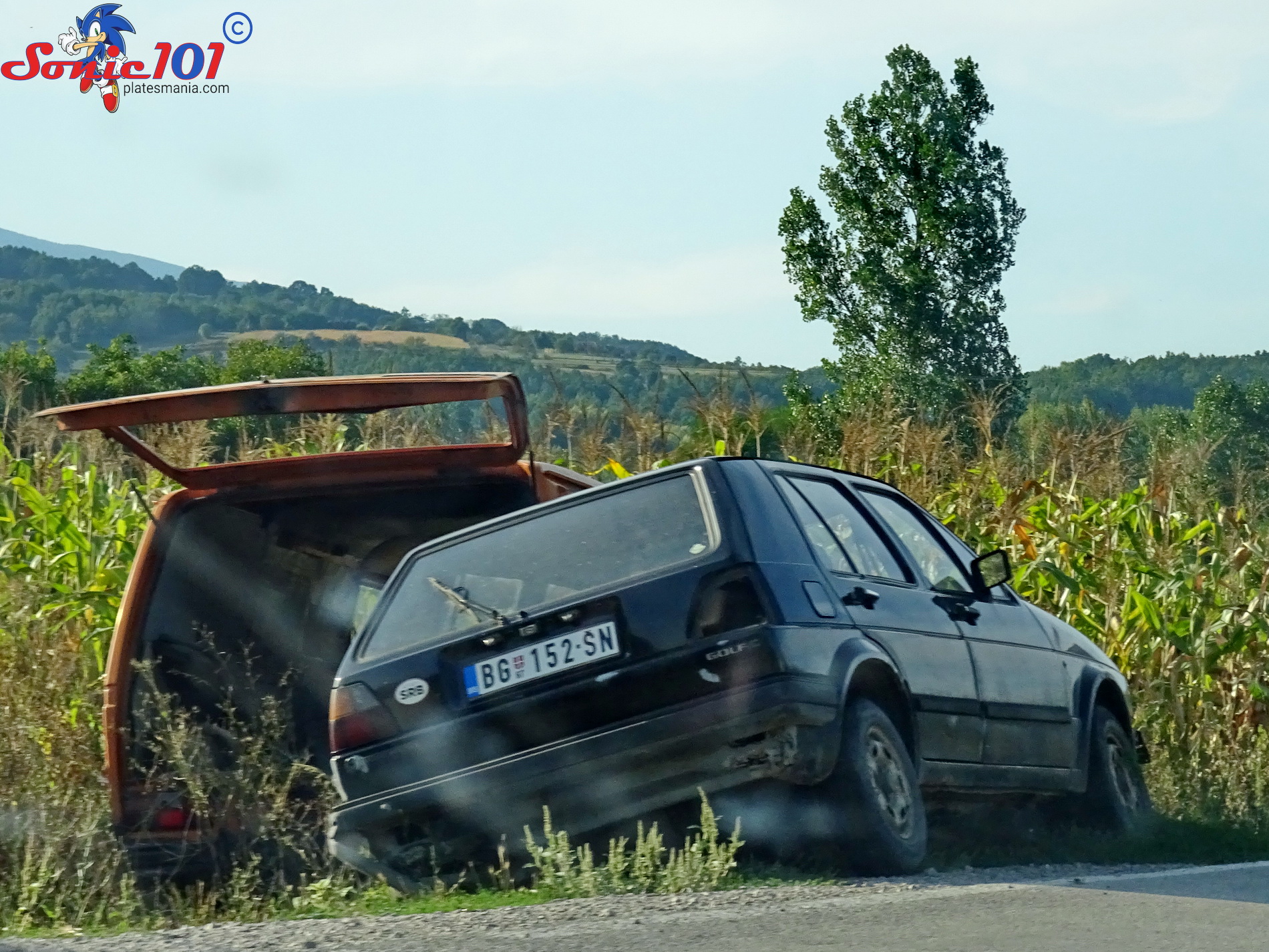 BG 152-ŠN, Volkswagen Golf 2nd gen 5-door Hatch (19/1G), 1983–1992