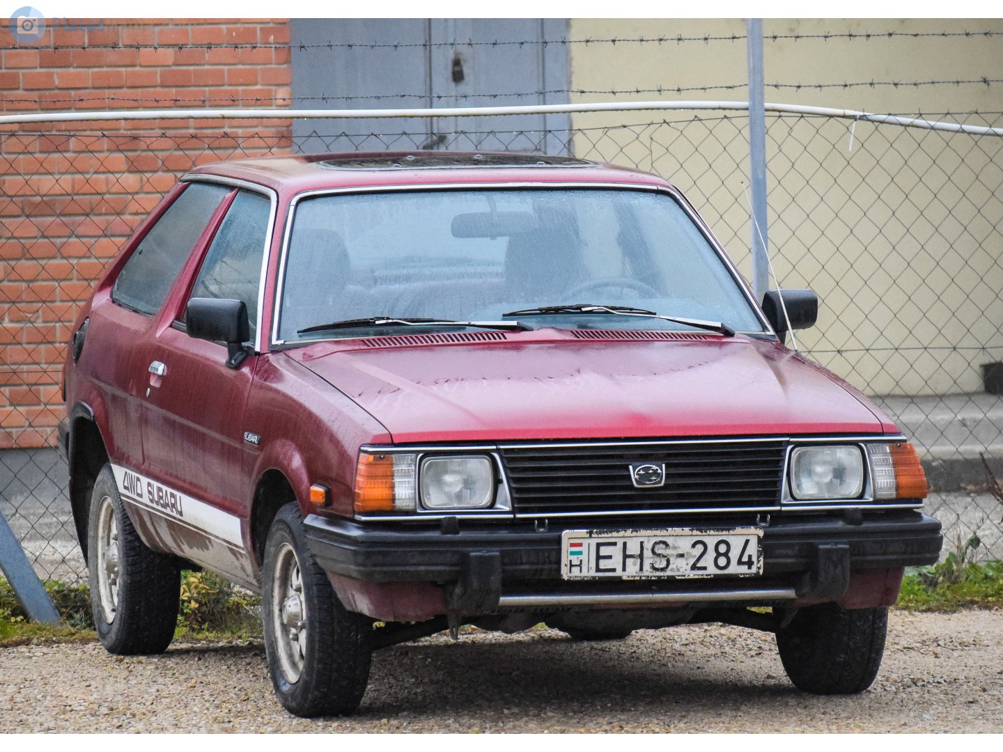EHS-284, Subaru Leone 2nd gen Hatchback (Swingback) (AB/AF), 1979–1984