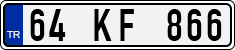 License plate of Turkey, Regular plates