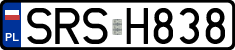 License plates of Poland, Regular car plates