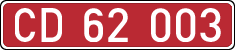 License plates of Spain, Diplomatic