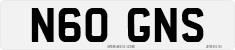 License plate of the United Kingdom, 1983 year system