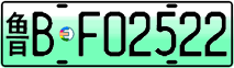 License plate of China, Electric vehicles