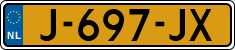 License plate of the Netherlands, Cars