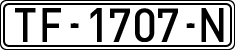 License plates of Spain, 1971 year series