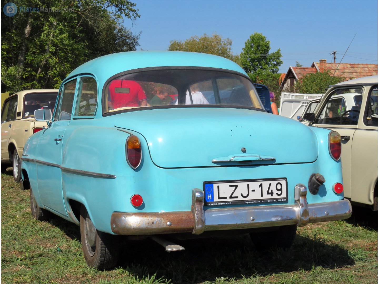 LZJ-149, Opel Olympia 3rd gen Rekord 2-door Sedan, 1953–1957