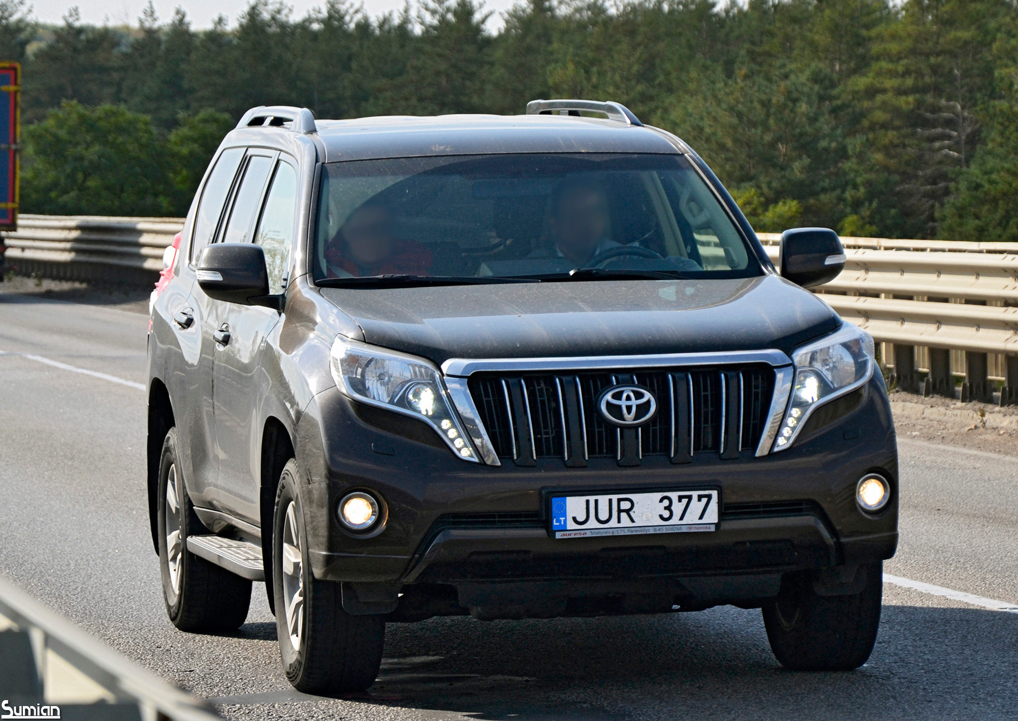 JUR 377, Toyota Land Cruiser Prado 4th gen 5-door SUV (J150), 1st facelift, 2013–2017