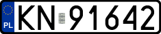 License plates of Poland, Regular car plates