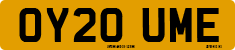License plate of the United Kingdom, 2001 year system