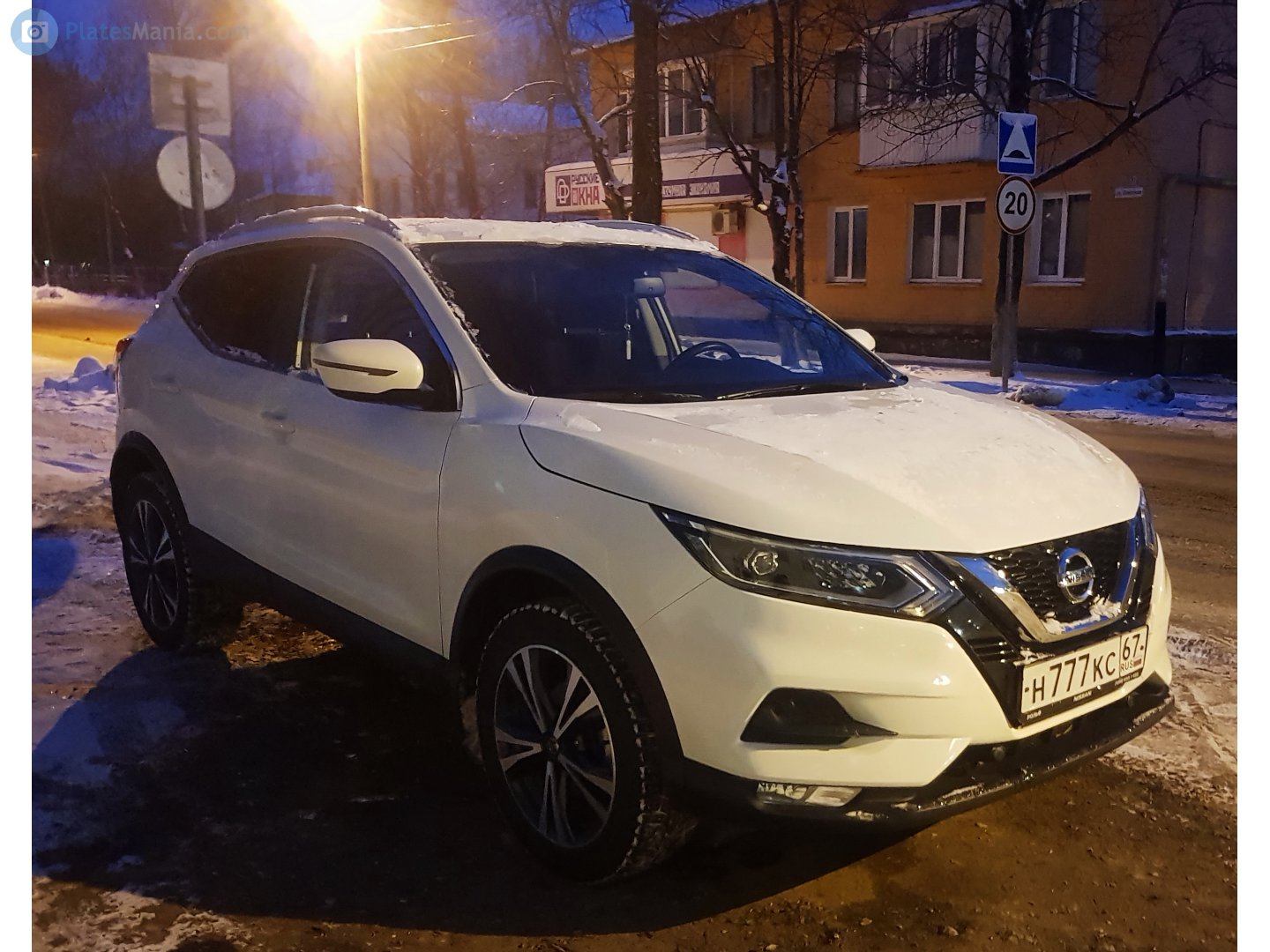 н 777 кс 67, Nissan Qashqai 2nd gen (J11), facelift, 2017–2021 (–2024 for others)