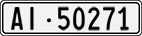 License plate of Switzerland, Cars