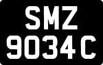 License plate of Singapore, Private owners