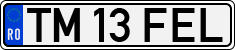 License plate of Romania, Regular plates